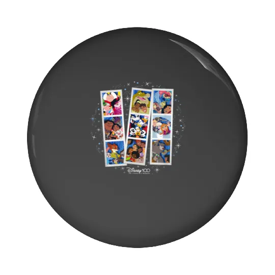 Disney 100 Anniversary Photo Booth Pictures D100 Pin Buttons