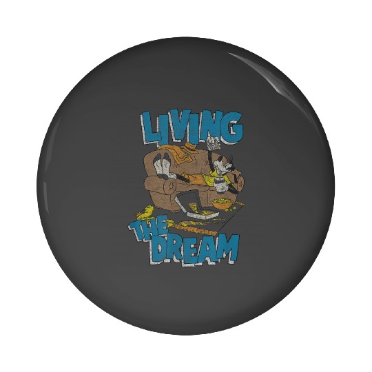 Disney Goofy Living The Dream Pin Buttons
