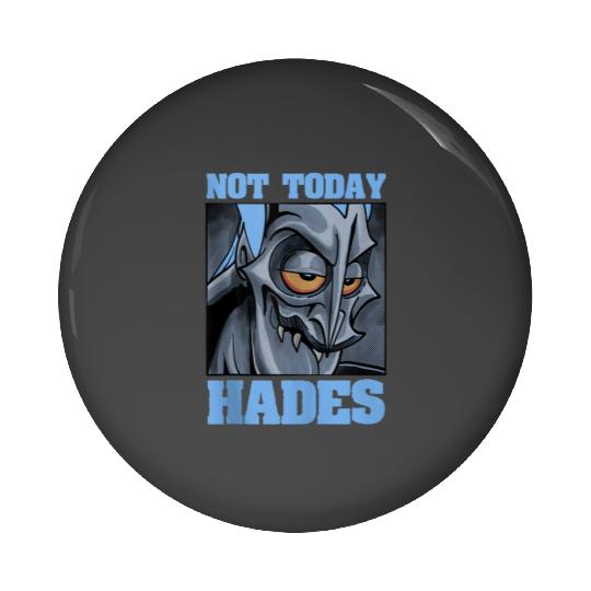 Disney Hercules Not Today Hades Poster 5734 Pin Buttons