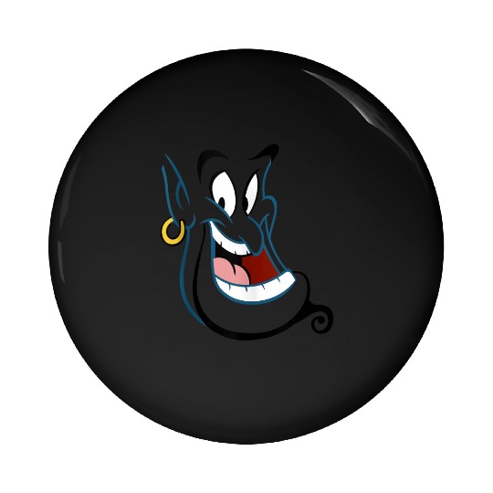 Disney Aladdin Genie Face Pin Buttons
