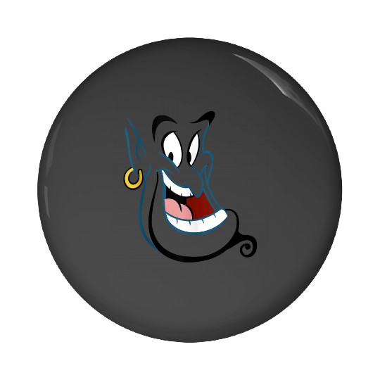 Disney Aladdin Genie Face Pin Buttons