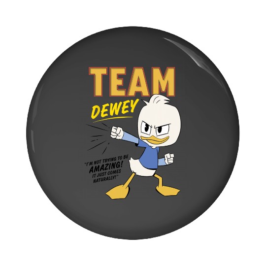 Disney DuckTales Team Dewey I'm Not Trying To Be Amazing Pin Buttons