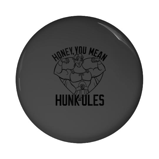 Disney Hercules Valentines Day Honey You Mean HunkUles Pin Buttons