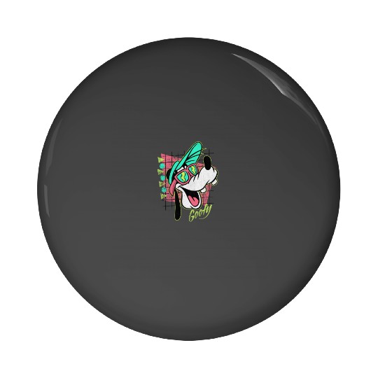 Disney Goofy Graphic Pin Buttons