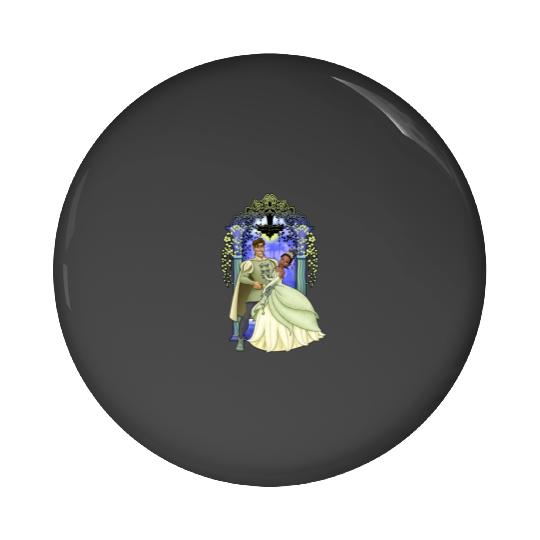 Disneyss Princess And The Frog Tiana And Naveen Portrait Pin Buttons