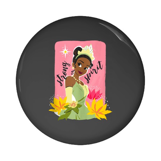 Disneyss The Princess The Frog Tiana Portrait Free Spirit Pin Buttons