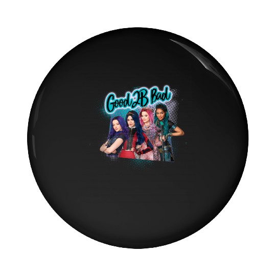 Disney The Descendants 3 Good 2B Bad Pin Buttons