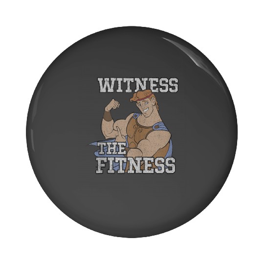 Disney Hercules Witness The Fitness Pin Buttons