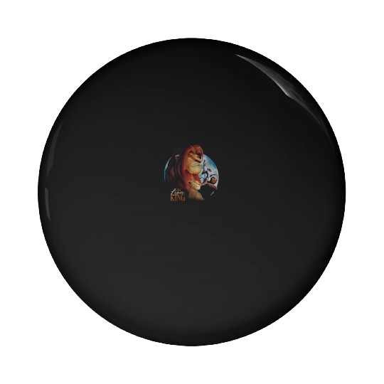 Disney The Lion King Simba Nala Proud Pose Circle Pin Buttons