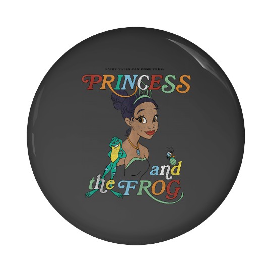 Disneyss Princess And The Frog Tiana And Frog Naveen Portrait Pin Buttons