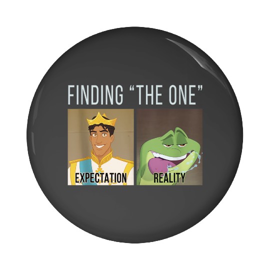 Disneyss Princess And The Frog Naveen Finding The One Meme Pin Buttons