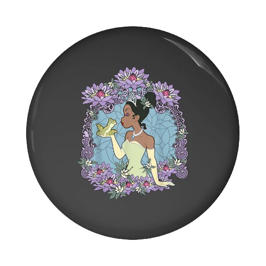 Disneyss Princess And The Frog Tiana Naveen Frog Glass Pin Buttons