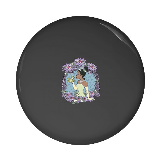 Disneyss Princess And The Frog Tiana Naveen Frog Glass Pin Buttons