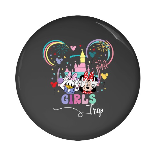 Disney Girls Trip Pin Buttons, Besties Trip 2024, Disney Girls Birthday Trip Pin Buttons