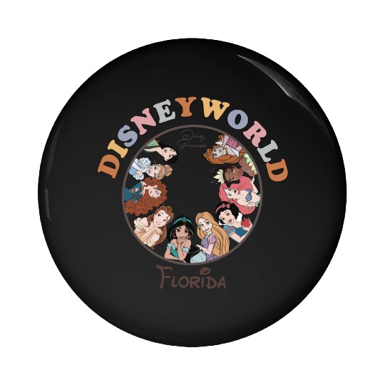 Disney Pin Buttons, Disney Princess Pin Buttons