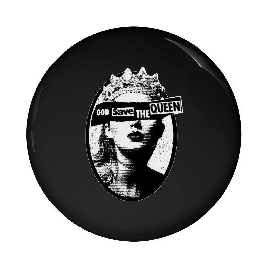God Save The Queen Pin Buttons, Eras Tour Pin Buttons