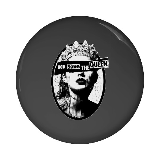 God Save The Queen Pin Buttons, Eras Tour Pin Buttons