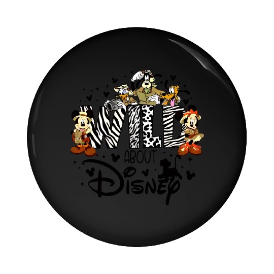 Wild About Disney Pin Buttons, Disney Animal Kingdom Pin Buttons, Cute Animal Kingdom Pin Buttons, Disney Safari Pin Buttons