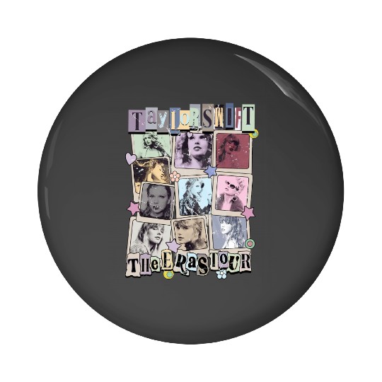 Discover Vintage Taylor The Eras Tour Pin Buttons, Taylor version Merch Pin Buttons