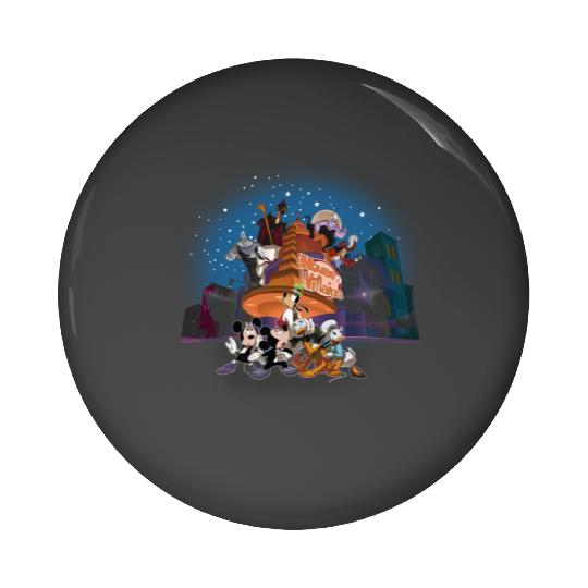 Vintage Mickey's House of Villains Pin Buttons, Retro Disney Halloween Pin Buttons, Disney Villians Halloween Party Tees, WDW Magic Kingdom Pin Buttons