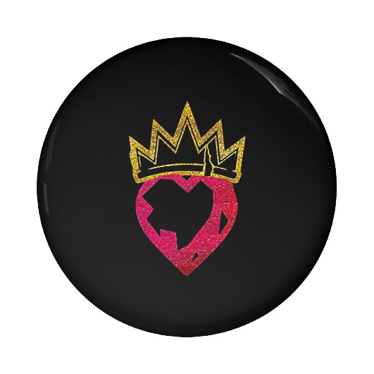 Disney Descendants 2 Evie Heart Crown Pin Buttons