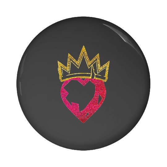 Disney Descendants 2 Evie Heart Crown Pin Buttons