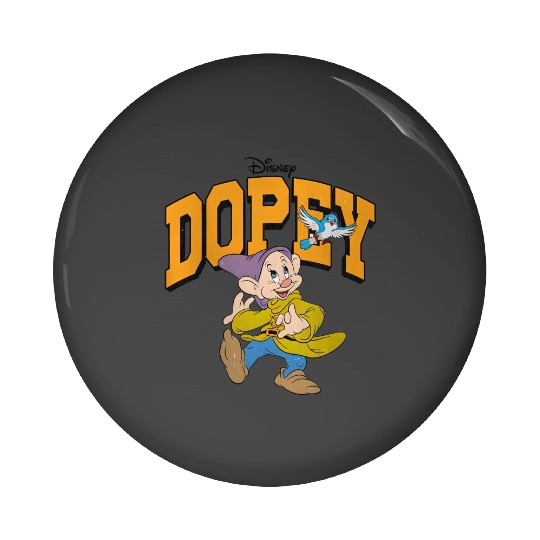 Vintage Dopey Dwarf Pin Buttons, Snow White Seven Dwarfs Pin Buttons, Disney World Disneyland Family Trip