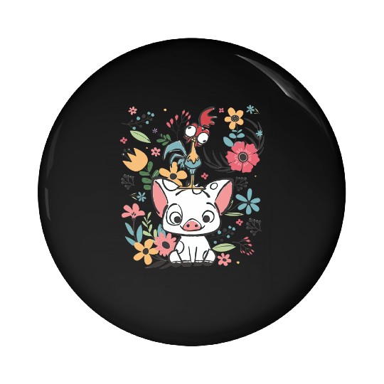 Disney Moana Pin Buttons, Disney Moana