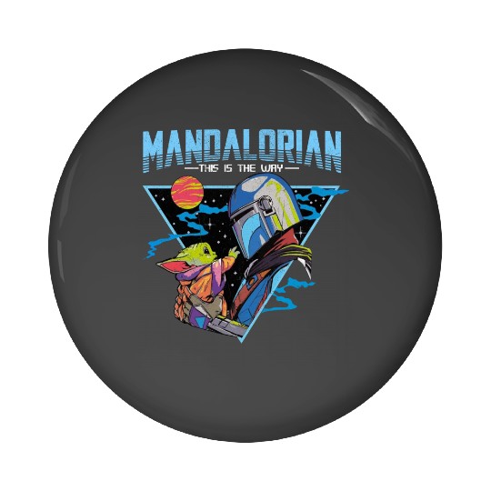 New Collection Star Wars Mandalorian Pin Buttons, Disneyland, Disney Trip Pin Buttons, Star Wars Pin Buttons