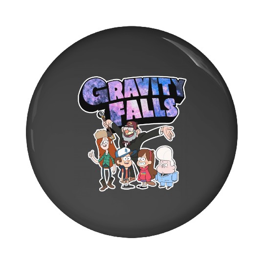 Disney Gravity Falls Characters Group Pin Buttons, Magic Kingdom Pin Buttons
