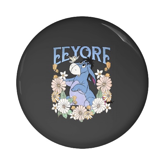 Retro Disney Eeyore  Pin Buttons, Eeyore Winnie The Pooh