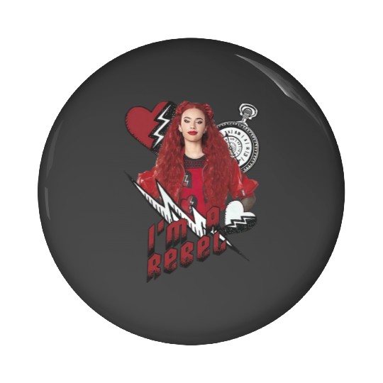 The Rise Of Red Im A Rebel Red Pin Buttons, Disney Descendants 4 Movie Pin Buttons, Birthday Girl 2024 Trip Pin Buttons