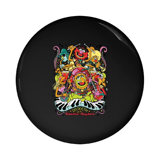 Disney Muppets Pin Buttons, The Muppets Pin Buttons