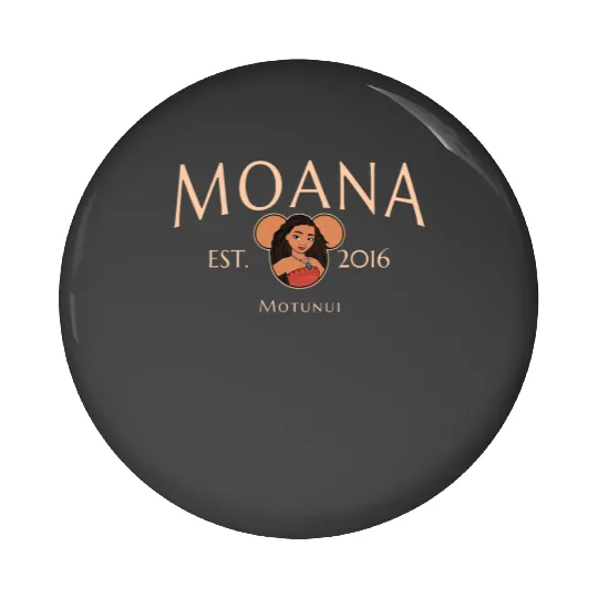 Moana Princess Pin Buttons, Moana Disney Pin Buttons, Disney Princess Pin Buttons, Mickey Ears Pin Buttons, Disney Character Pin Buttons,