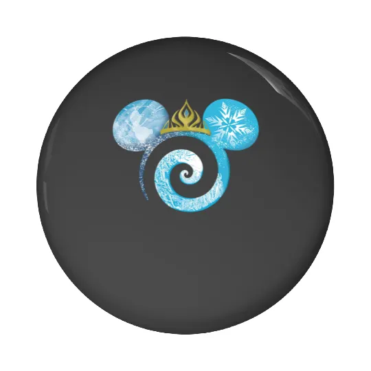 Elsa Pin Buttons,  Mickey Ears Pin Buttons, Cute Disney Princess Pin Buttons, Disneyworld  Family Pin Buttons