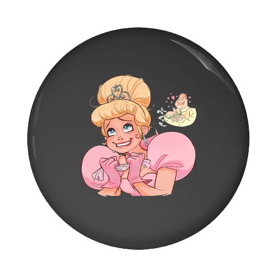 Disney Charlotte Emotions Pin Buttons, Disney Princess Pin Buttons, Princess And The Frog Pin Buttons, Disney Princess Kid Pin Buttons, Family Birthday Gift Kid.