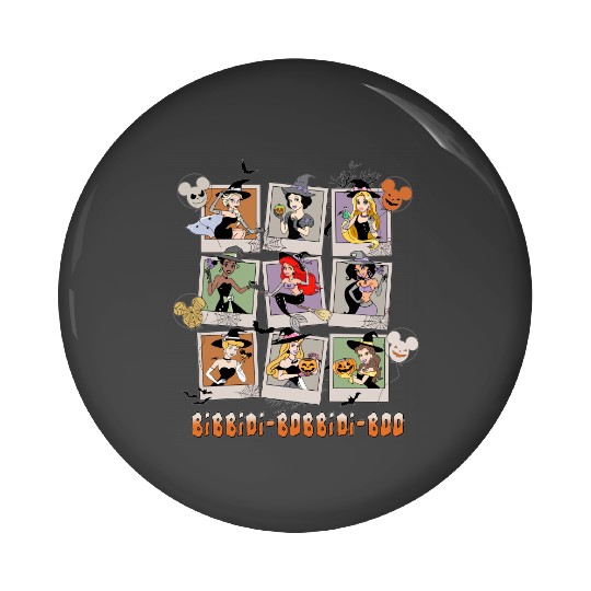 Vintage Princess Halloween Pin Buttons, Disney Princess Halloween Pin Buttons, Disney Halloween, Disney Girl Trip, Disneyland Halloween