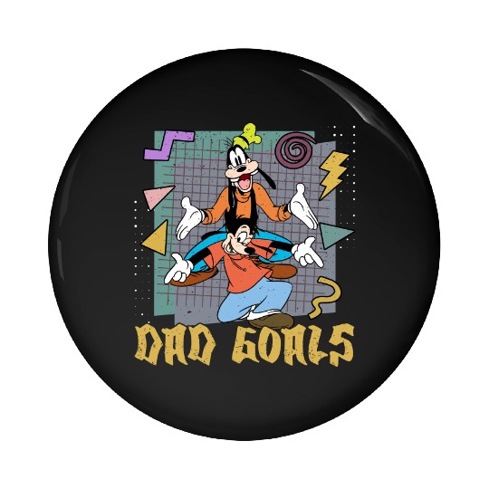 Disney Goofy and Max A Goofy Movie Pin Buttons
