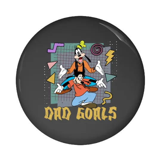 Disney Goofy and Max A Goofy Movie Pin Buttons