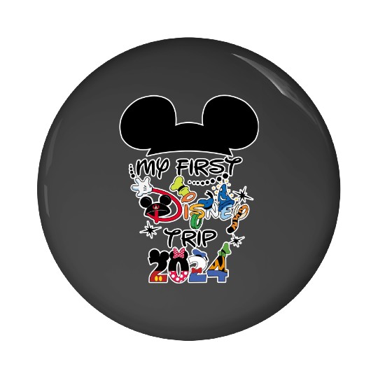 Disney Trip Pin Buttons, Mickey Pin Buttons, Mickey Ears, Disney Mickey Pin Buttons