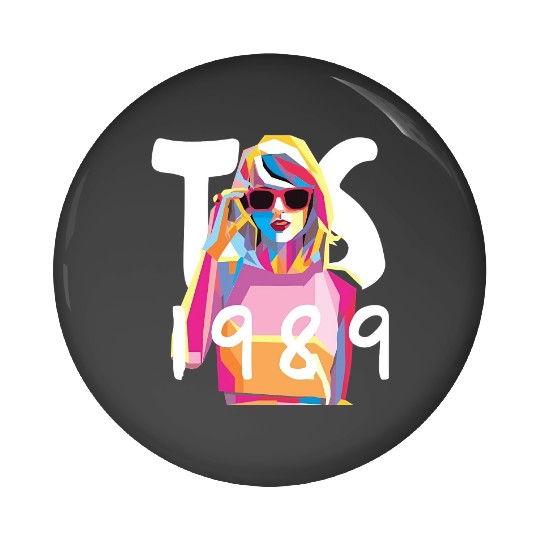Discover Taylor 1989 Colorful Pin Buttons