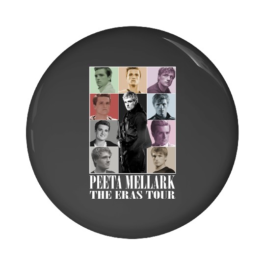 Discover Peeta Mellark The Eras Tour Pin Buttons Peeta Mellark Vintage Unisex Pin Buttons