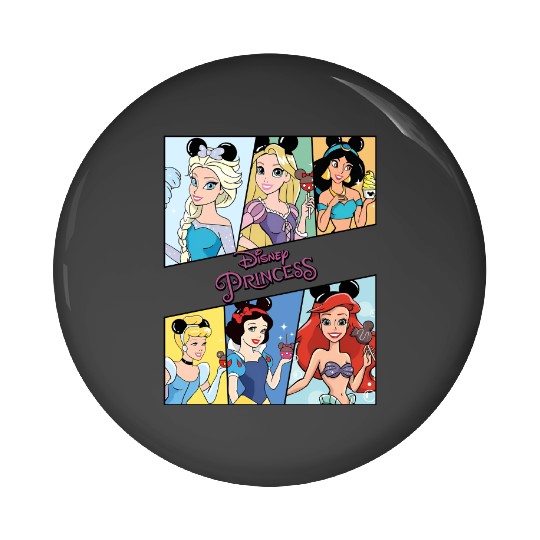 Disney Princess Pin Buttons, Disney Princess Pin Buttons