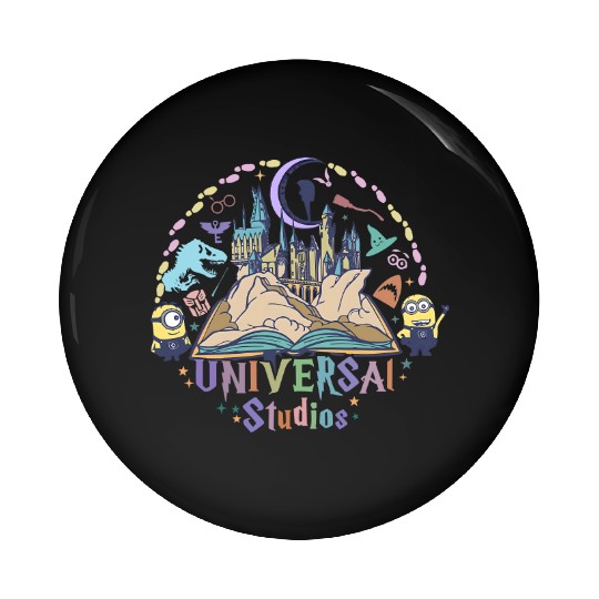 Disney Universal Studios Pin Buttons, Universal Studios 2024 Trip Pin Buttons, Universal Orlando Pin Buttons