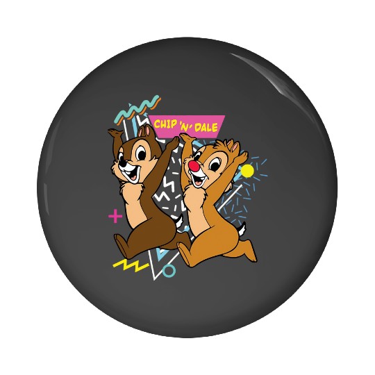 Chip and Dale Pin Buttons,Disney Couple Pin Buttons, Disney Family Pin Buttons, Disney Vacation Pin Buttons
