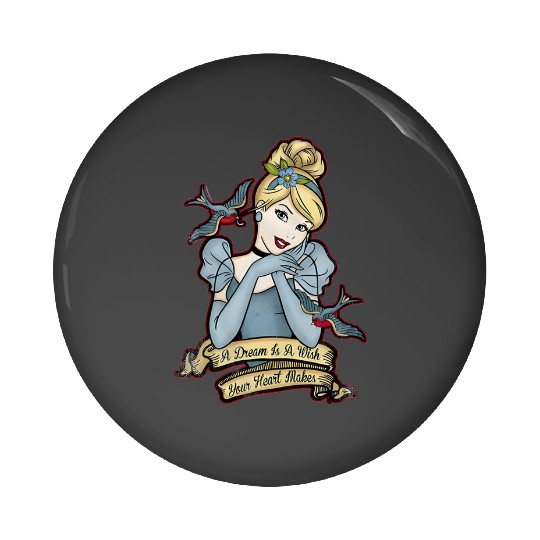 Disney Cinde A Dream Is A Wish Your Heart Pin Buttons