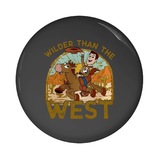 Disney Toy Story Cowboy Woody Bullseye Wilder Pin Buttons