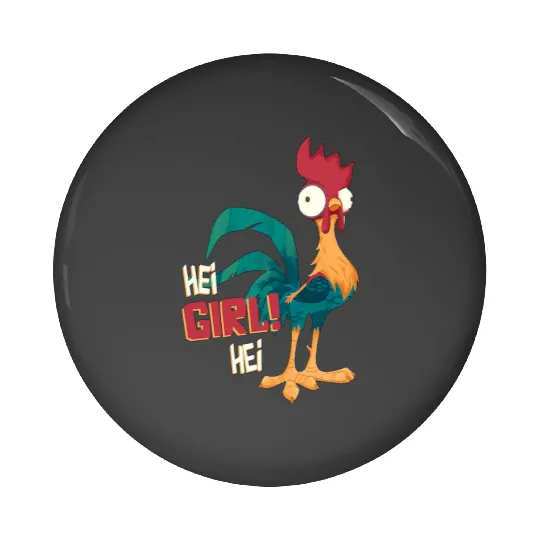 Disney Moana Hei Hei Chicken Hei Girl Hei Pin Buttons