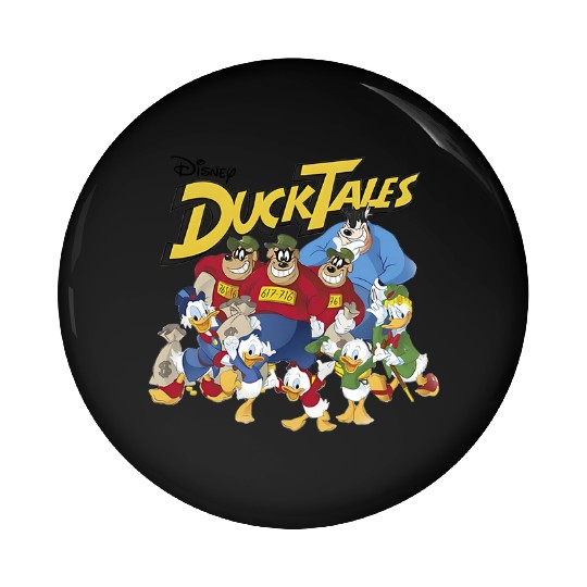 Disney DuckTales Characters Classic Group Pin Buttons