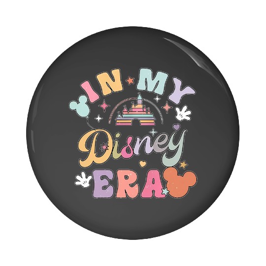 In My Disney Era Pin Buttons, Disney Trip, Disney Castle Pin Buttons